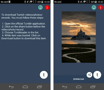 Download tumblr video to android