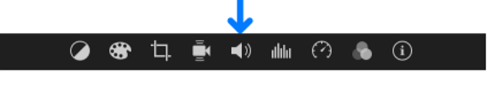 Imovie adjust volume button louder