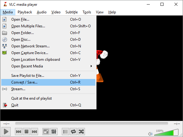 extract audio from video using vlc - 1