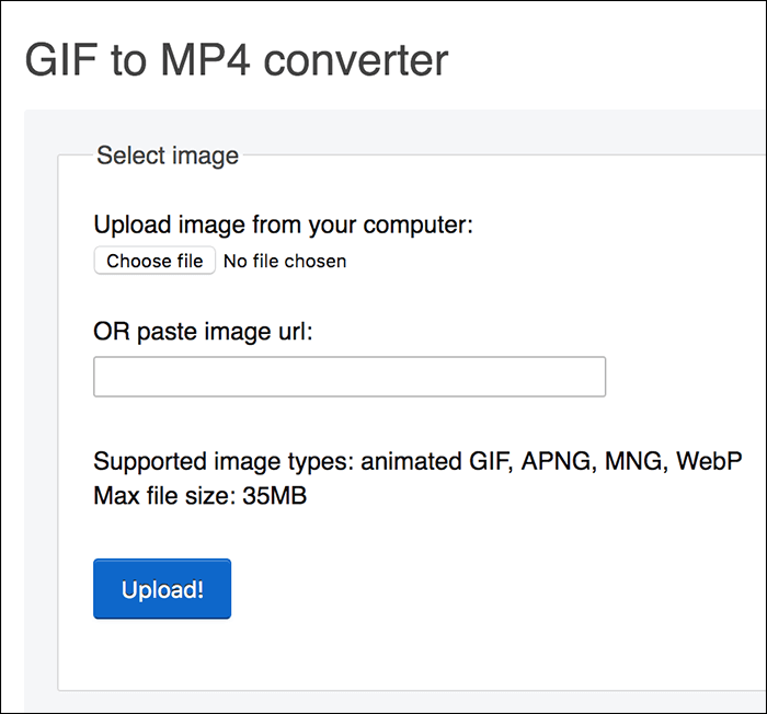 upload gif to site