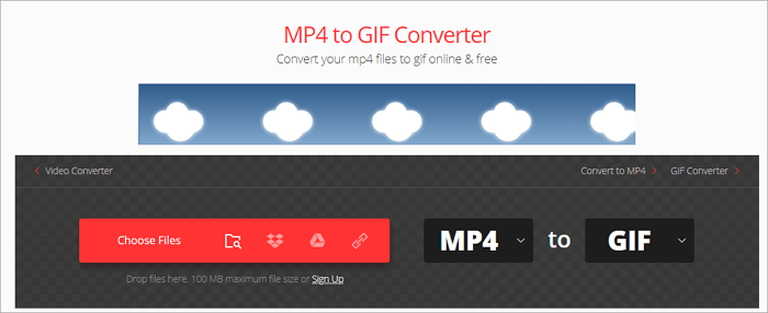Conversor de vídeo MP4 para GIF