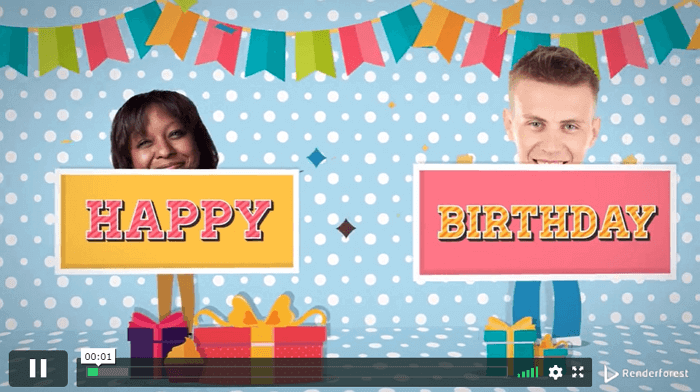 Os 10 melhores criadores de vídeos de aniversário gratuitos para criar  apresentações de slides de aniversário - EaseUS