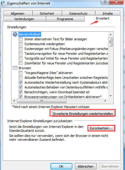 Netzwerkverbindung pruefen