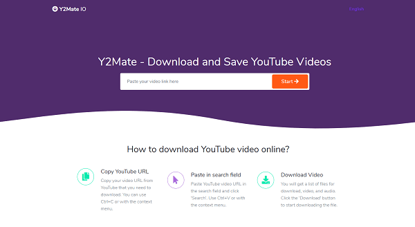 Online Video Downloader -Y2mate