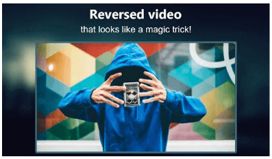 Bearbeitung über die Android App - Reverse Movie FX