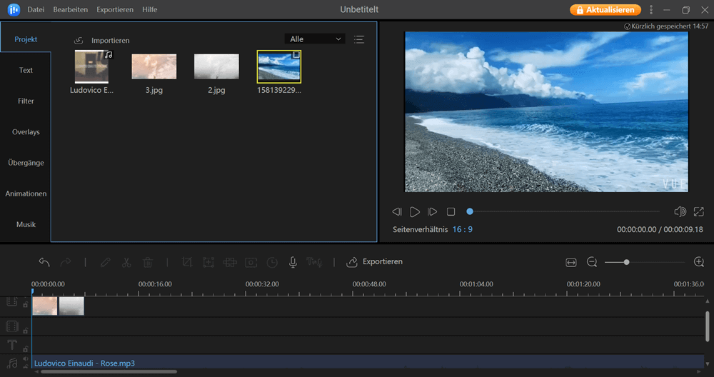 Lyric-Videos erstellen.