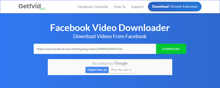 descargador de video de facebook en linea