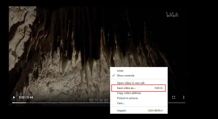 guardar videos de Bilibili 