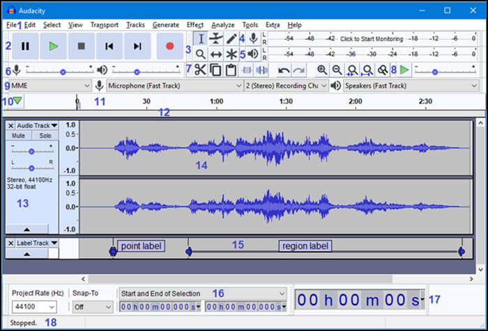 Extraer audio de MKV con Audacity