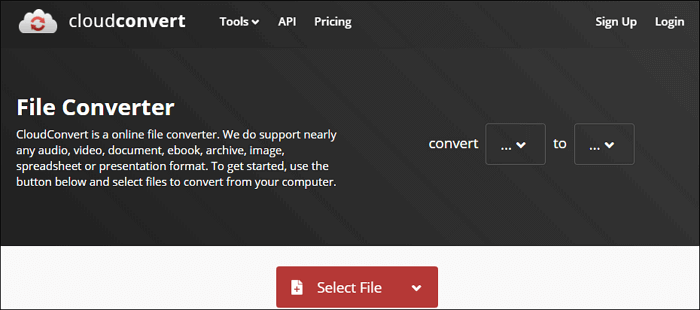 convertir webm a mp4 cloudconvert