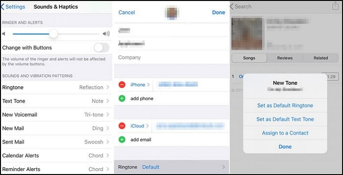 establecer audio como tono de llamada en iPhone
