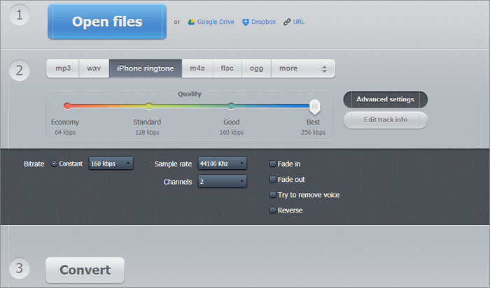 extraer audio de video en linea