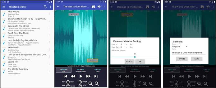 convertir youtube a tono de llamada en android