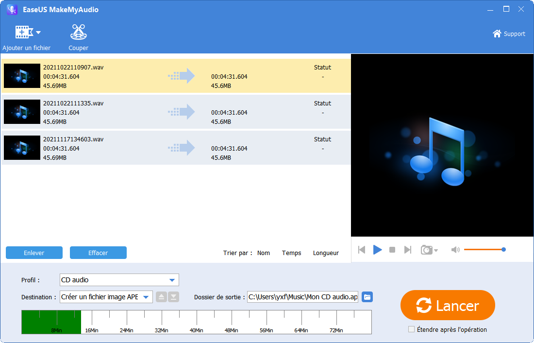 Graver des données avec Windows 7, Logiciels