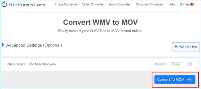 wmv to quicktime converter free mac
