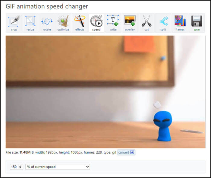 Free GIF Speed Changer: Adjust GIF speed Online