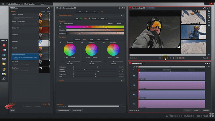 programa para editar videos de juegos-lightworks