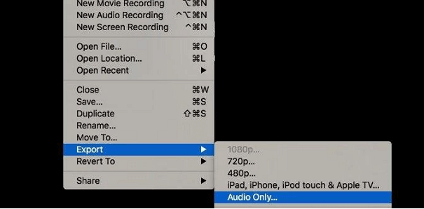 convert video to audio for mac