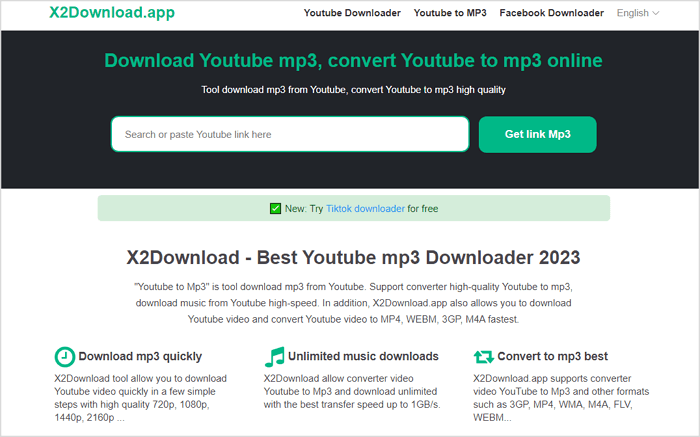 X2YouTube를 MP3로 변환하는 변환기 다운로드