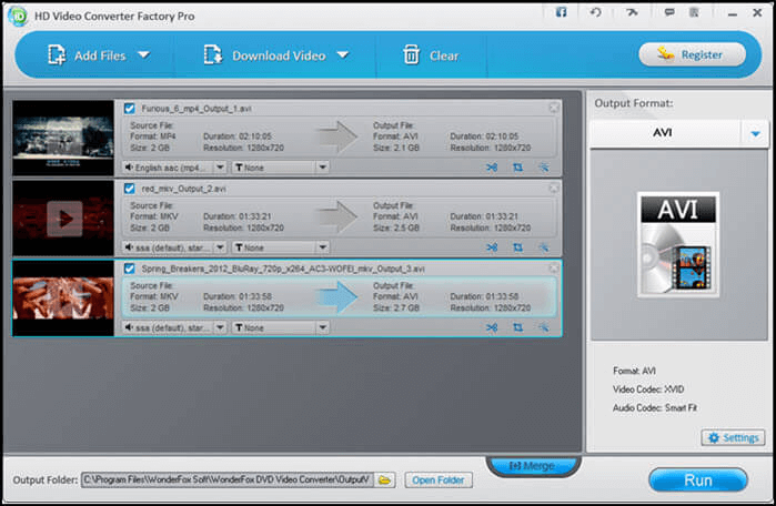 free hd video converter factor