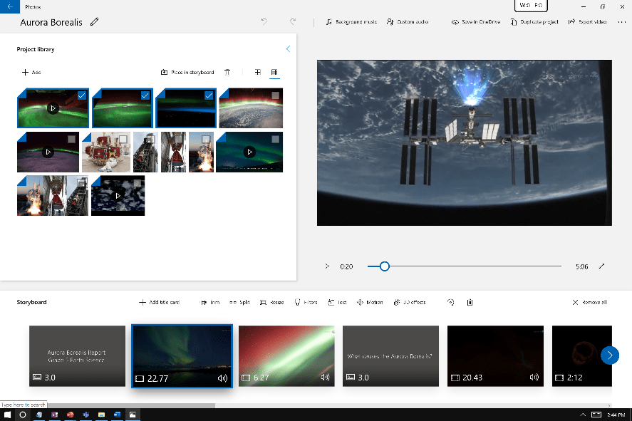 Windowsフォトアプリ