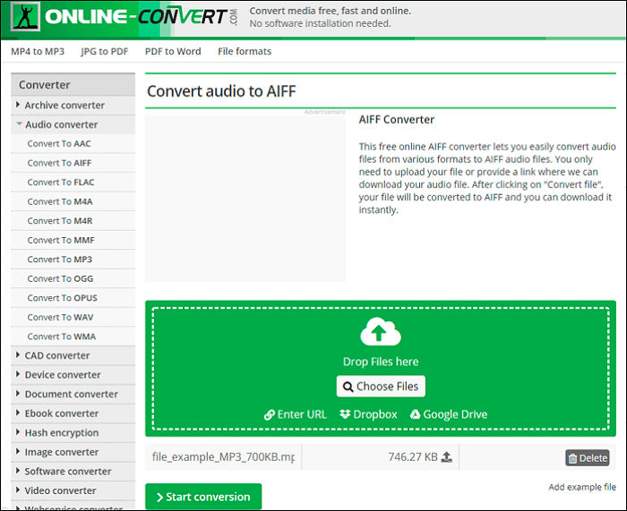 Online Converter - Convert Video, Audio, Image, PDF