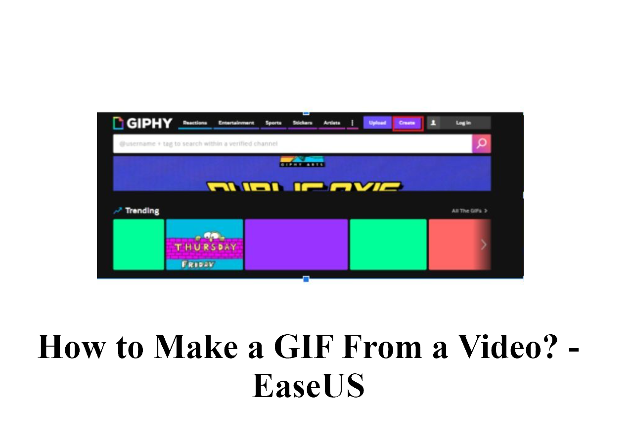 Create GIF from  Video