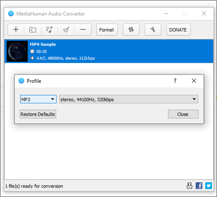 MediaHuman  to MP3 Converter 3.9 - Download for PC Free