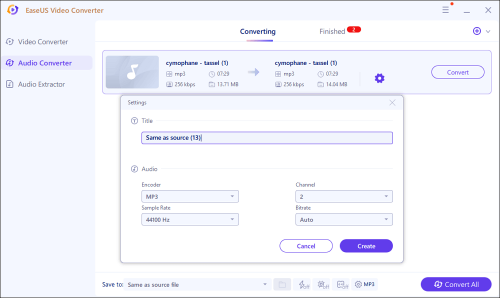 bitrate converter software