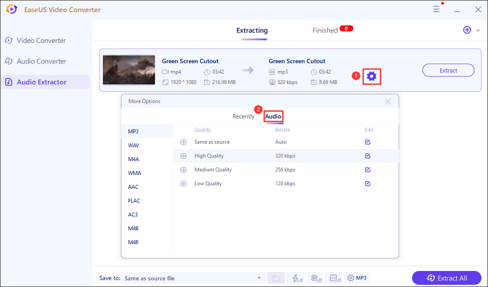 online bitrate converter for long videos