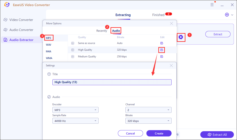 how to convert from mpeg to mp3