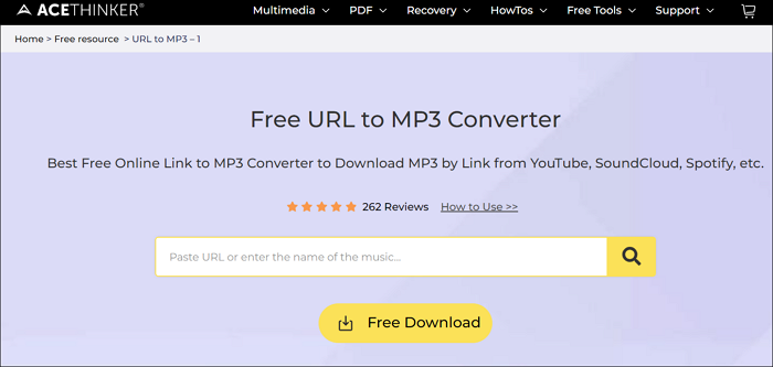 URL to MP3 Converter: How to Download MP3 from URL - EaseUS