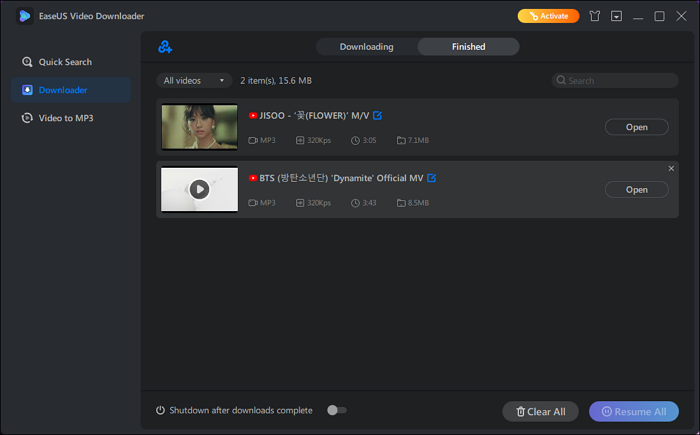 檢查您下載的文件