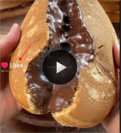 download integrado com marca d'água