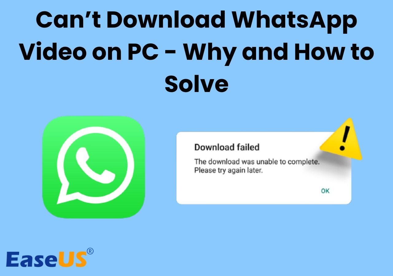 cannot download whatsapp videos