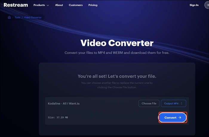 convert-ts-to-mp4-restream.jpg