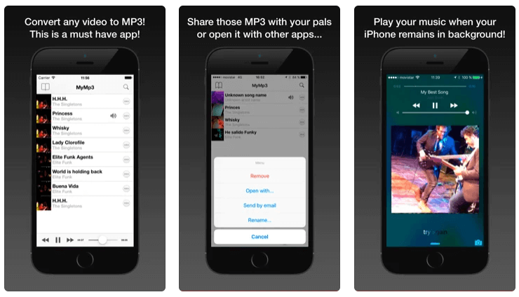 6 apps para converter vídeos do  em MP3