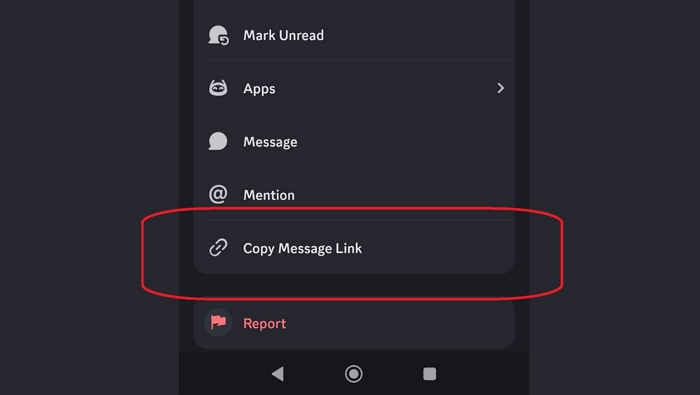 複製訊息連結 複製連結