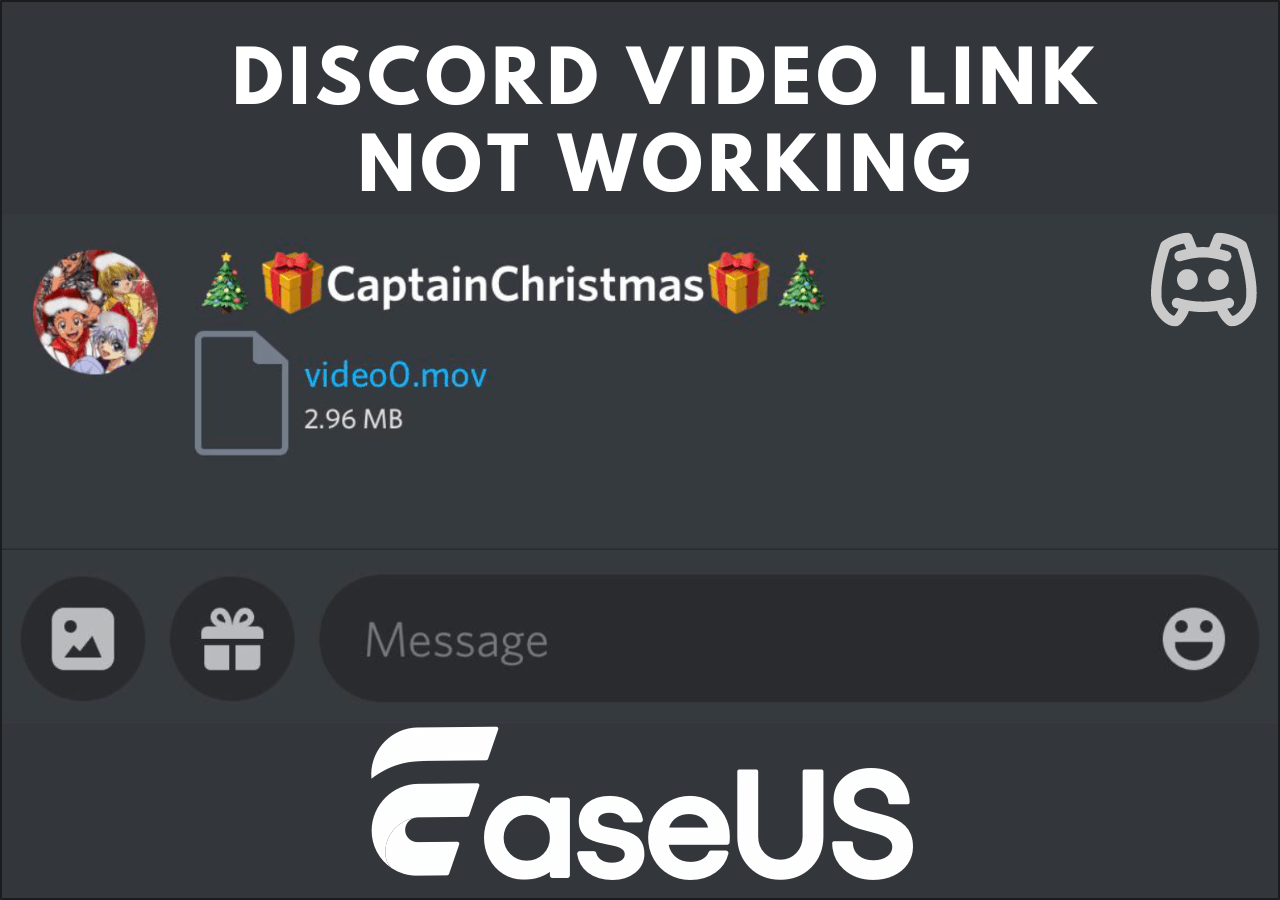 Discord 影片連結無法使用 — 2024 修復 EaseUS