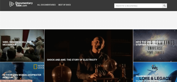 Documentary tube ver documentales online