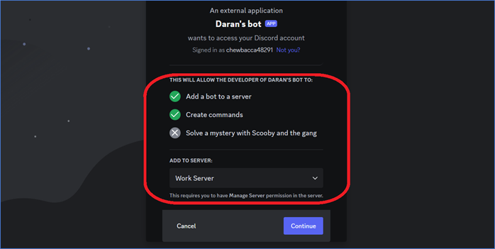 選擇您想要的伺服器
