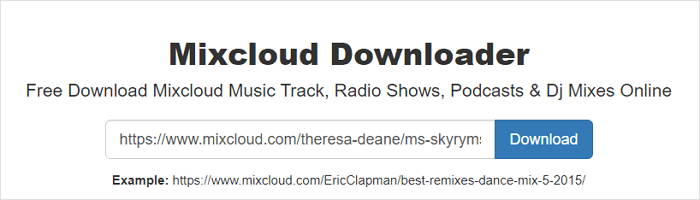 How to Download Music from Mixcloud