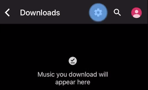 轉到下載並按設定