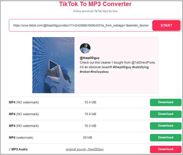 Online TikTok MP3 Downloader - Download and Convert TikTok Videos to MP3  music.