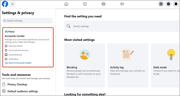 Facebook: So laden Sie einen gemeinsam genutzten Speicher herunter: PC1-b.jpg
