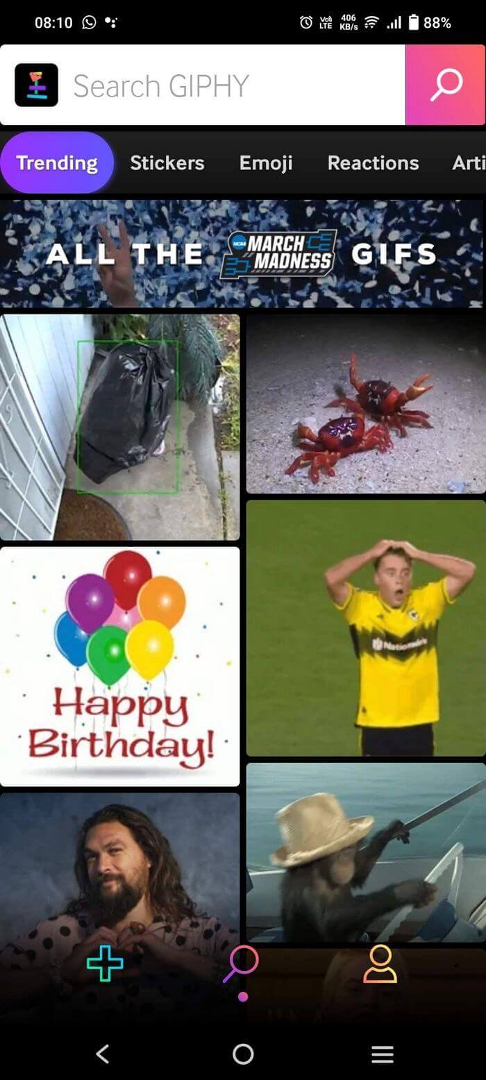 aplicativo giphy para android