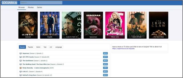 Website to download tv series and movies sale