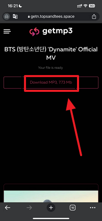 下載 BTS 音樂 mp3