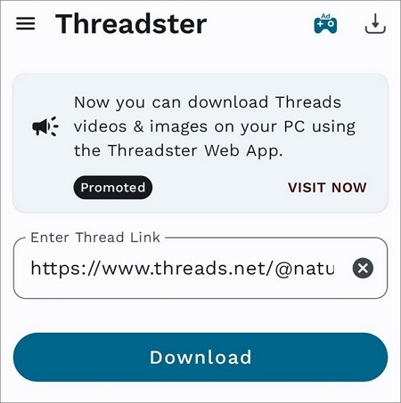 Threads Downloader - Download Threads Video HD