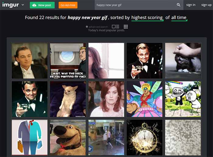 imgur feliz ano novo gif